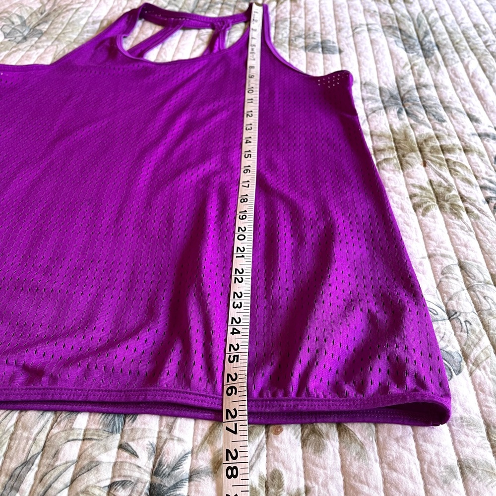 Women's Purple Workout top - Picture 5 of 5